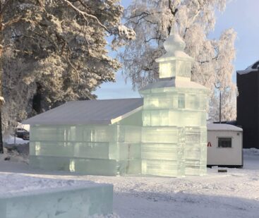 Iskyrkan 2026. Foto: Vilhelmina Församling