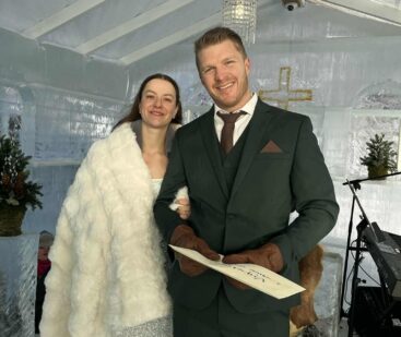 Brudparet 2026 Foto: Vilhelmina Församling